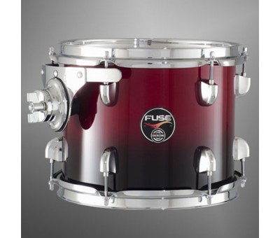 Dixon Fuse 14" Floor Tom Gloss Candy Red Fade