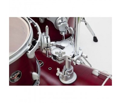 Dixon Fuse 14" Floor Tom Satin Candy Red Burst