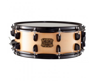 Dixon Classic 5.5x14 Maple Trampet Natural - Black Hardware