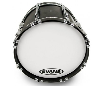 Evans Deri 16" Mx1 Marching Beyaz Tek Kat (10 Mil)