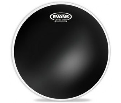 Evans TT18CHR 18" Black Chrome Clear Tom Derisi