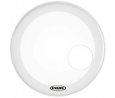 Evans BD20RGCW 20" Resonant Frosted Coated Bas Davul Derisi