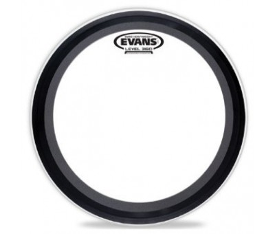 Evans Deri 22" Emad Heavyweight Kick Clear Çift Kat (20 Mil)