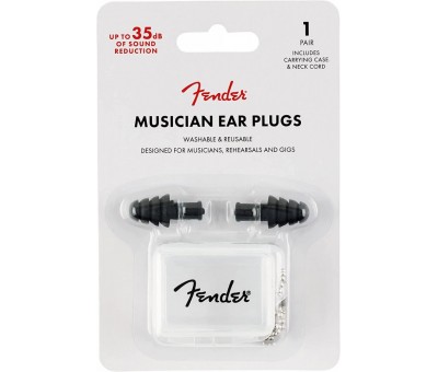 Fender Musician Series BLK Ear Plugs