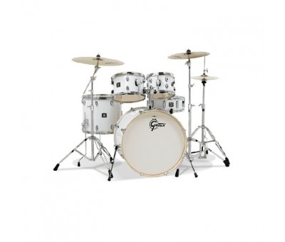 Gretsch GE4E825W Energy Serisi 22 Inch 5 Parça Beyaz Davul Seti (Aksamlar Dahil)