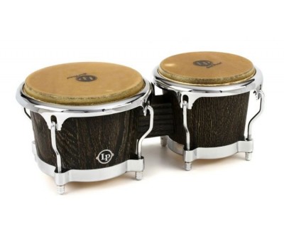 LATIN PERCUSSION LP201SA - 7-1/4" & 8-5/8" Uptown Sculpted Ash Bongo