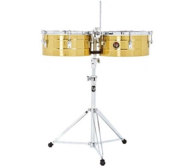 LATIN PERCUSSION LP256-B  - 13'' & 14'' Tito Puente Brass Timbal