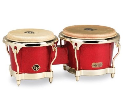 LATIN PERCUSSION LP794V-ARG  - 7-1/4" & 8-5/8" Galaxy Fausto Cuevas III Signature Bongo