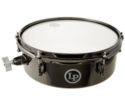 LATIN PERCUSSION LP812-BN - 12"x4'' Drum Set Black Nickel Timbal