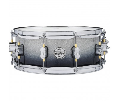 PDP Drums 5.5" x 14" Concept Akçaağaç Trampet (Silver - Black Fade)