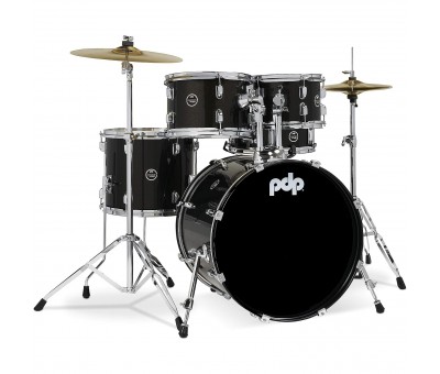 PDP Drums centerstage 20 Inch 5-Parça Akustik Davul Seti (Iridescent Black Sparkle)