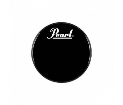 PEARL EB-22BDPL - Pearl Logolu 22" Siyah Bas Davul Ön Derisi