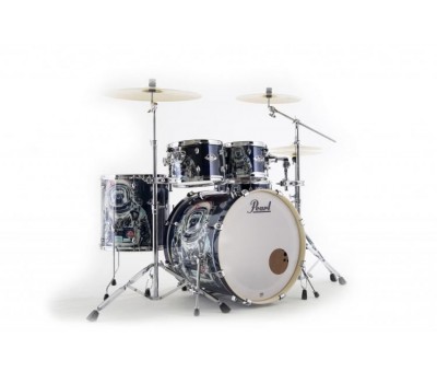 PEARL EXA725XS/C783 - Export EXA Limited Edition Space Monkey 5 Parça (22B/10T/12T/16F/14S) Aksamlı Akustik Davul Seti