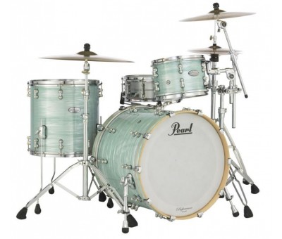 PEARL MCT925XEP/C414 - Masters Maple Complete Ice Blue Oyster 5 Parça (22B/10T/12T/14F/16F) Akustik Davul Seti