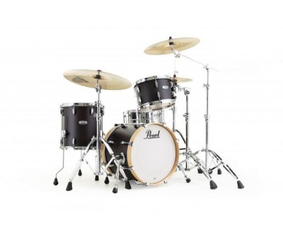 PEARL MCT983XP/C355 - Masters Maple Complete Limited Edition Antique Walnut 3 Parça (18B/12T/14F) Akustik Davul Seti