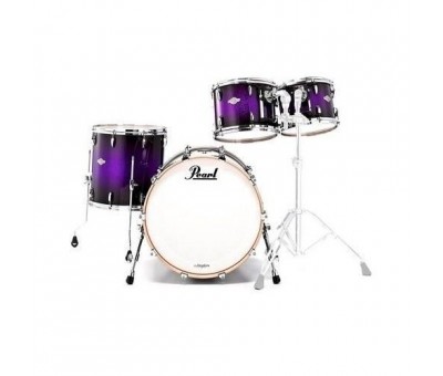 Pearl MCX924FP/C369 - Masters MMX Purple Sparkle Burst 4 Parça (22B/10T/12T/14F) Akustik Davul Seti