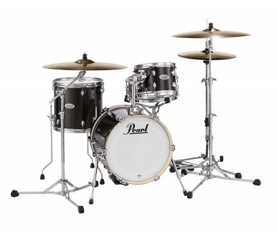 PEARL MDT764P/C701 - Midtown Black Gold Sparkle 4 Parça (16B/10T/13F/13S) Akustik Davul Seti