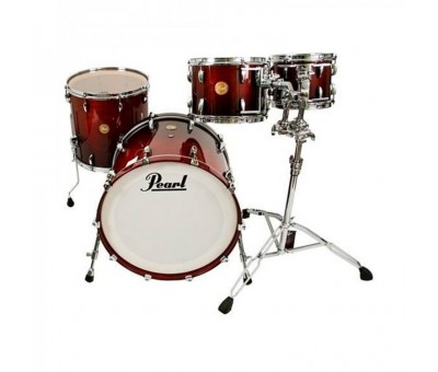 Pearl MHP924XFP/C340 - Masters Mahogany Vintage Mahogany Burst 4 Parça (22B/10T/12T/14F) Limited Edition Akustik Davul Seti