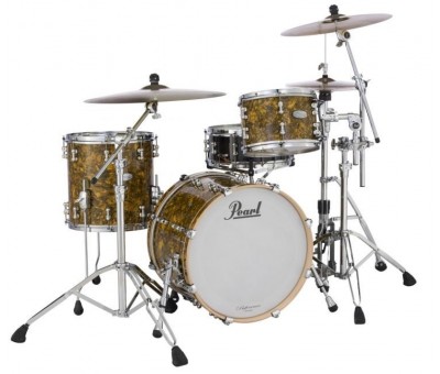 PEARL MRV924XEP/C420 - Masters Maple Reserve Golden Yellow Abalone 4 Parça (22B/10T/12T/16F) Akustik Davul Seti