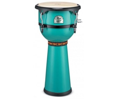 PEARL PJF310-610 - Primero 9.5" Deco Blue Fiberglass Djembe