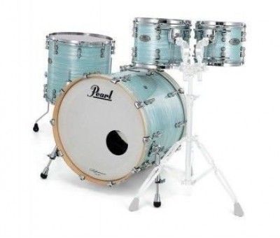 PEARL RFP904XEP/C414 - Reference Pure Ice Blue Oyster 4 Parça (20B/10T/12T/14F) Akustik Davul Seti