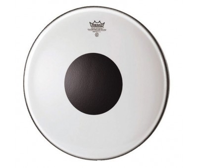 REMO CS-1322-10- Controlled Sound® Şeffaf Top Black Dot™ 22" Bas Davul Derisi