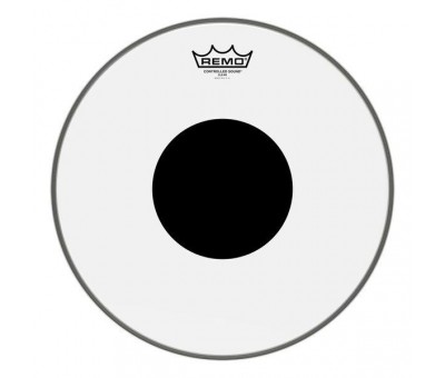 REMO CS-0316-10- Controlled Sound® Şeffaf Top Black Dot™ 16" Davul Derisi