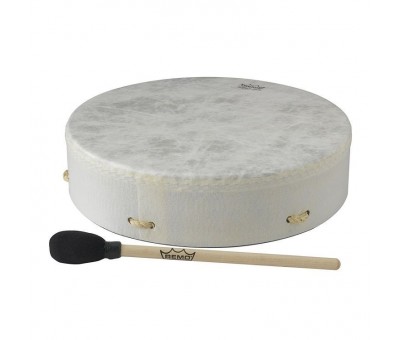 REMO E1-0314-00-AD - ArtDRUM 14” Beyaz Buffalo Drum