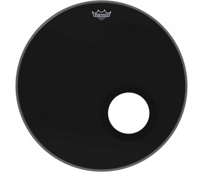 REMO P3-1022-ES Powerstroke P3 Ebony 22" Bas Davul Derisi