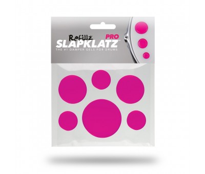 SlapKlatz Pro Refillz Pink 12pcs Super Davul Susturucu Jel