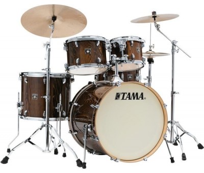 TAMA CL52KRS-PGJP - Superstar Classic Gloss Java Lacebark Pine 5 Parça (22B/10T/12T/16F/14S) Akustik Davul Seti