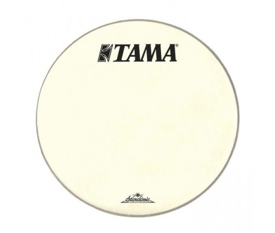 TAMA CT18BMOT - TAMA & Starclassic Logolu 18" Kumlu Beyaz Bas Davul Ön Derisi