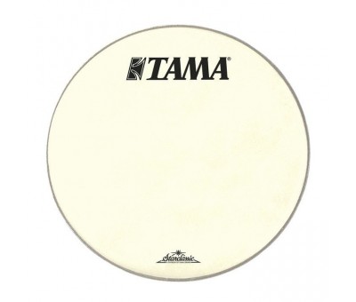 TAMA CT20BMOT - TAMA & Starclassic Logolu 20" Kumlu Beyaz Bas Davul Ön Derisi