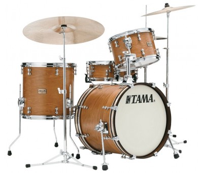 TAMA LHK38CS-SVH - S.L.P. Satin Vintage Hickory 3 Parça (18B/12T/14T) Akustik Davul Seti