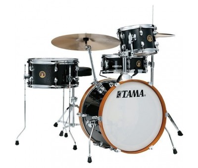 TAMA LJK48H4-CCM - Club-JAM Charcoal Mist 4 Parça (18B/10T/14F/13S) Aksamlı Akustik Davul Seti