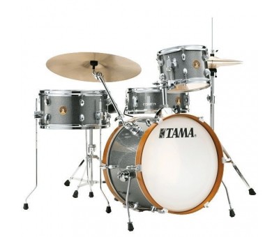 TAMA LJK48H4-GXS - Club-JAM Galaxy Silver 4 Parça (18B/10T/14F/13S) Aksamlı Akustik Davul Seti