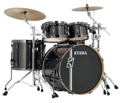 TAMA MK52HZBNS-MGD - Superstar Hyper-Drive Maple Midnight Gold Sparkle 5 Parça (22B/10T/12T/16F/14S) Akustik Davul Seti