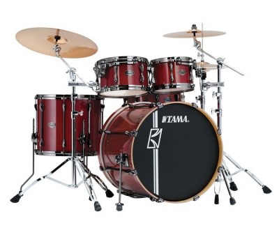 TAMA ML42HLZBNS-CCW - Superstar Hyper-Drive Maple Classic Cherry Wine 4 Parça (22B/10T/12T/16F) Akustik Davul Seti