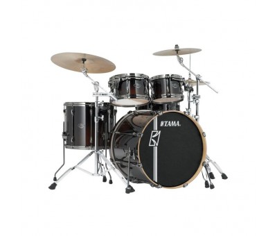 TAMA ML52HZBNS-DMF - Superstar Hyper-Drive Maple Dark Mocha Fade 5 Parça (22B/10T/12T/14F/16F) Akustik Davul Seti