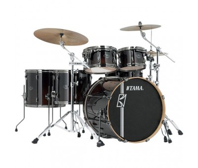 TAMA ML62HZBNS-DMF - Superstar Hyper-Drive Dark Mocha Fade 6 Parça (22B/10T/12T/14F/16F/14S) Akustik Davul Seti