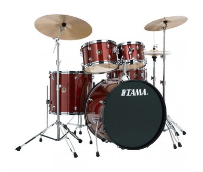 TAMA RM52KH6-RDS - Rhythm Mate 5 Parça (22B/10T/12T/16F/14S) Aksamlı Akustik Davul Seti