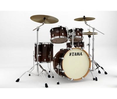 TAMA VP50RS-DMF - Silverstar Dark Mocha Fade 5 Parça (20B/10T/12T/14F/14S) Akustik Davul Seti