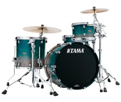 TAMA WBS32RZS-SPF - Starclassic Walnut/Birch Satin Sapphire Fade 3 Parça (22B/12T/16F) Akustik Davul Seti