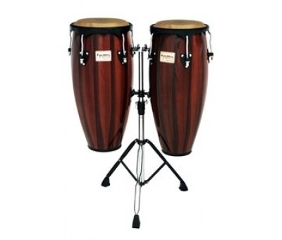 Tycoon Conga TC-91-BHPBR-D Artist Series Hand-Painted 10'+11'Bro