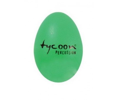 Tycoon TE-G Yeşil Plastik Yumurta Shaker (Çiftli)