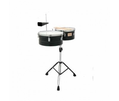 Tycoon Timbal TTI-1314-B Black Powder - Coated 13 - 14 inç