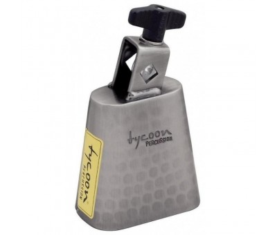 Tycoon 4½'' Hand-Hammered Brushed-Chrome Cowbell